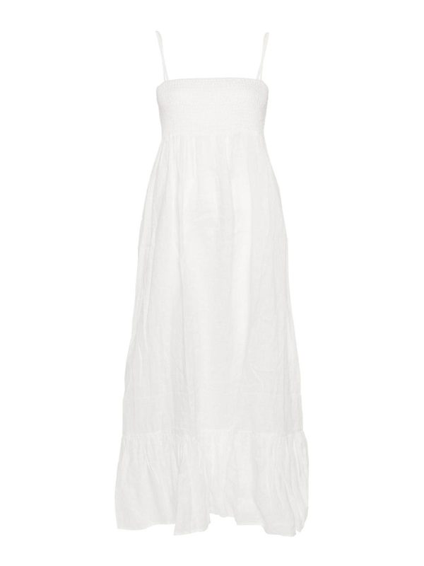 Mc2 Saint Barth Maxi Robe - Blanc