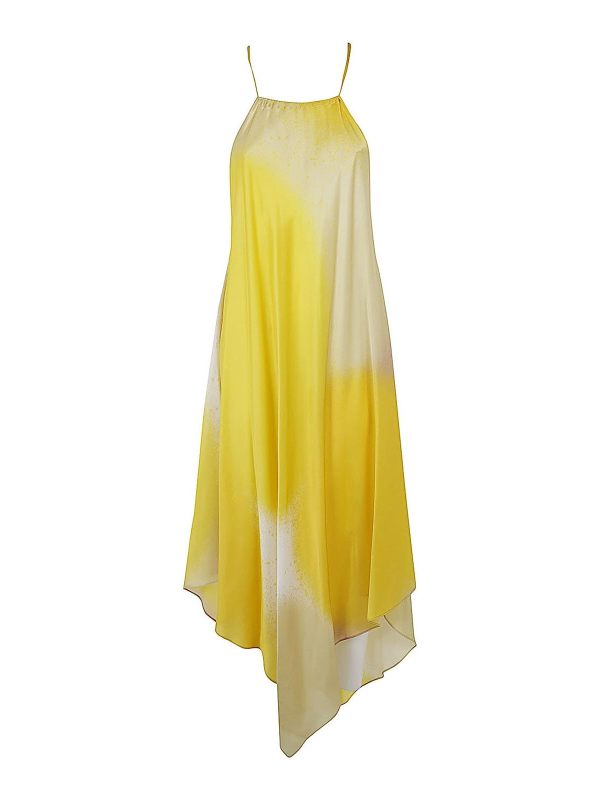 Gianluca Capannolo Robe Au Genou - Orange