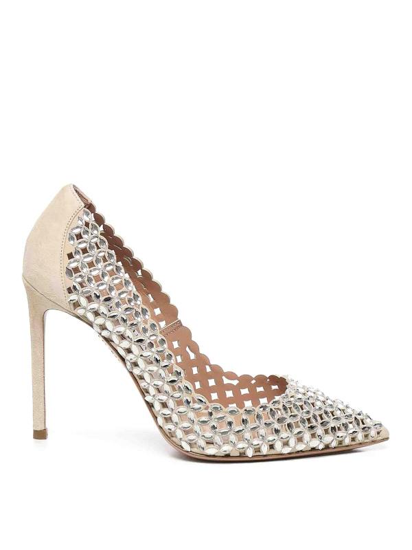 Aquazzura Chaussures À Talon - Couleur Chair