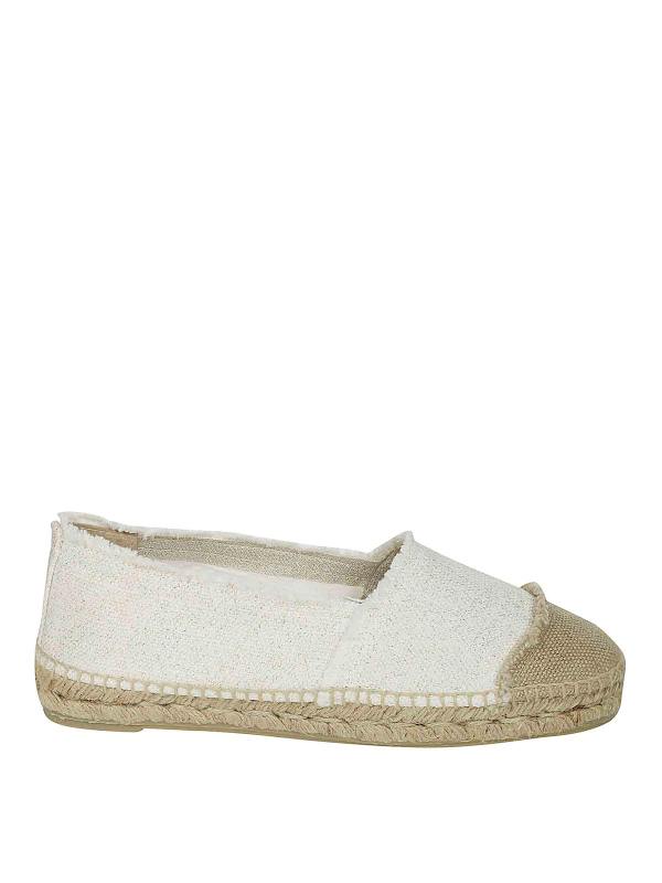 Castaner Espadrilles - Or Blanc