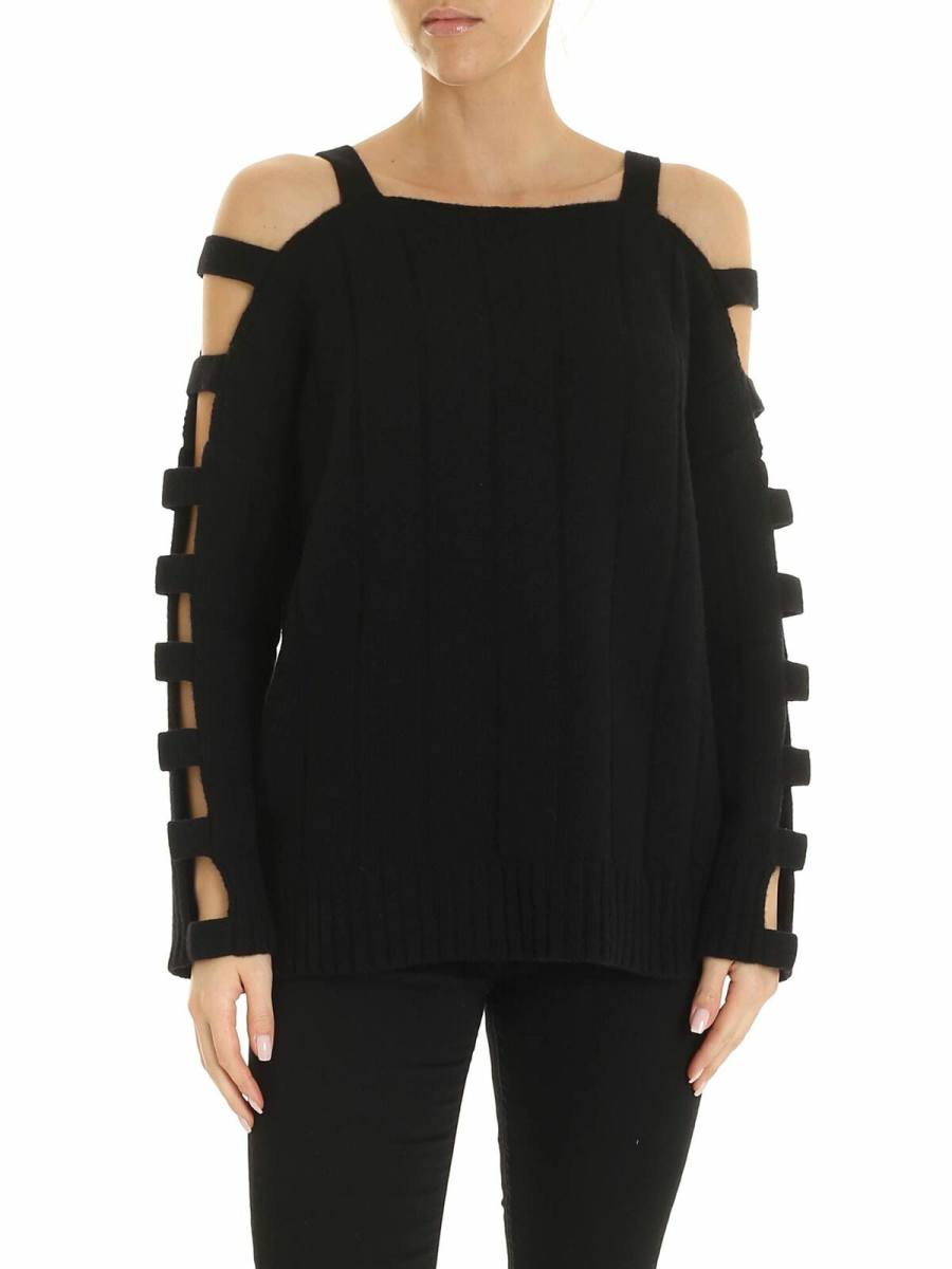 McQ Alexander Mcqueen Pull Col Bateau - Noir