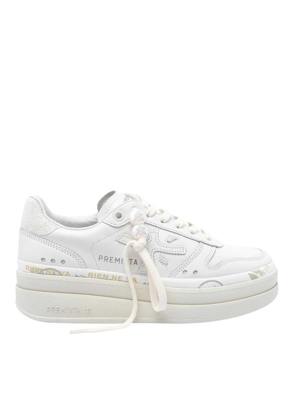Premiata Baskets - Blanc