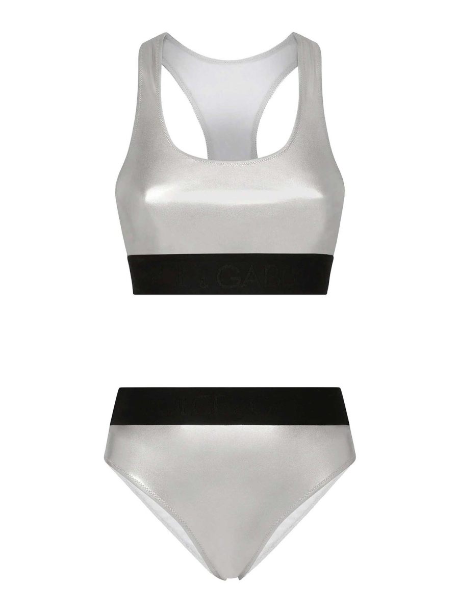 Dolce & Gabbana Maillot De Bain - Argent