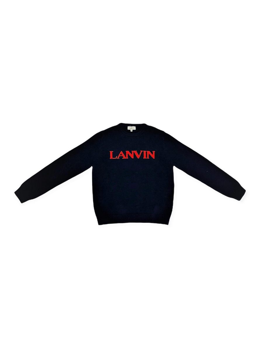 Lanvin Pull Col Rond - Bleu
