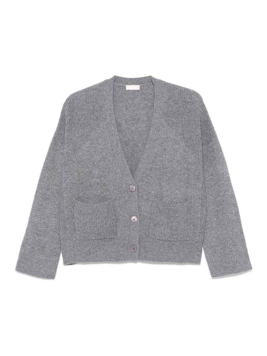 Liu Jo Pull Col Rond - Gris
