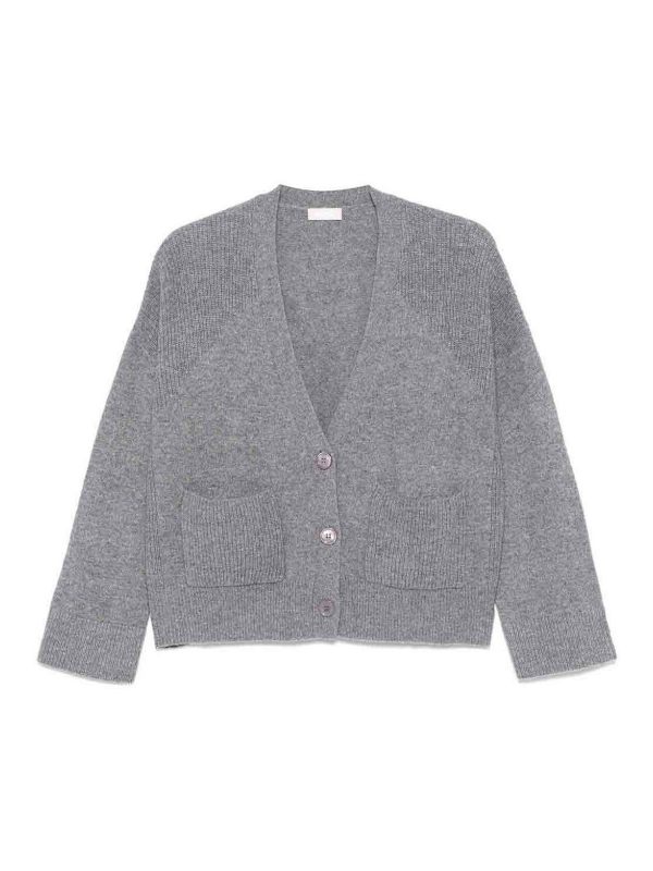 Liu Jo Pull Col Rond - Gris