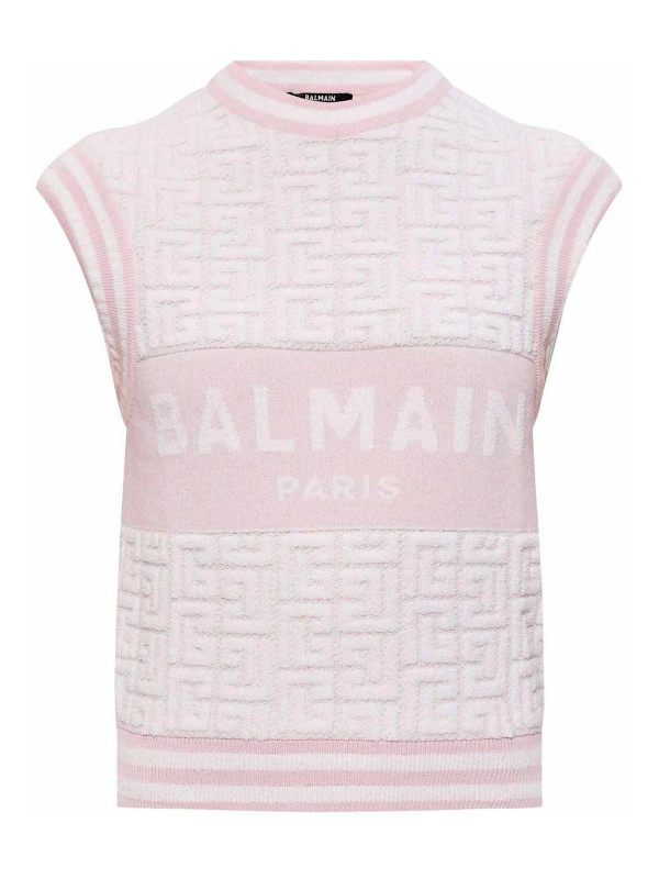 Balmain Top - Blanc