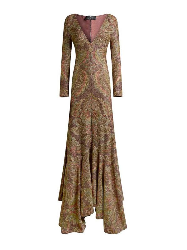 Etro Robe De Soirée - Marron