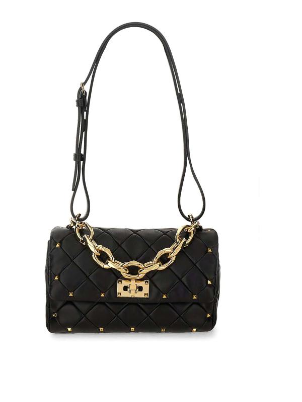 Valentino Garavani Sac Porté Épaule - Noir