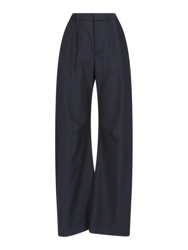 MM6 Maison Margiela Pantalons Décontractés - Noir