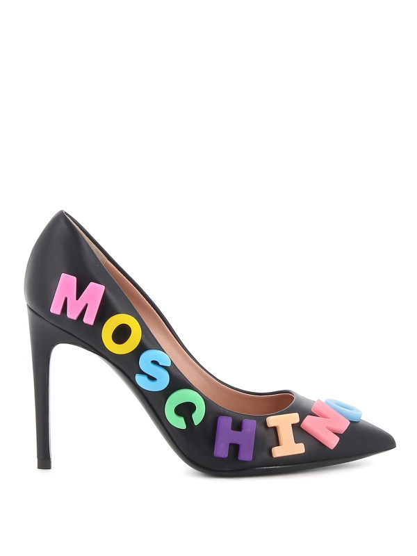 Moschino Chaussures À Talon - Noir
