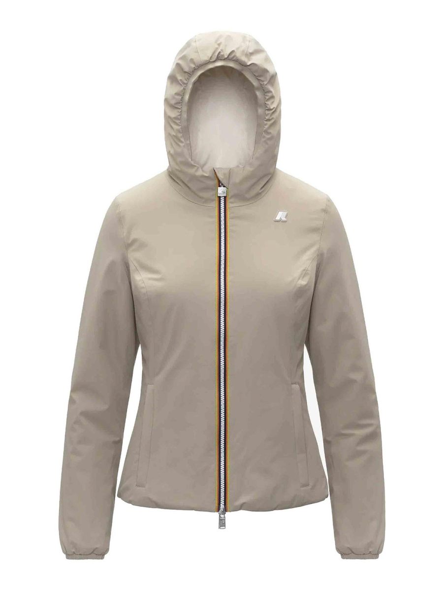 k-way Manteau Rembourré - Beige