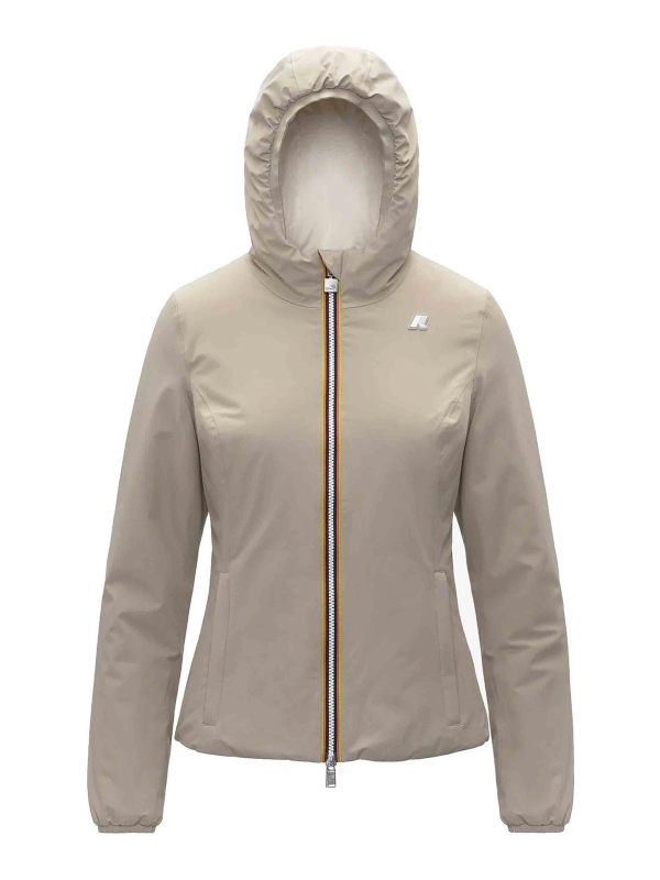 k-way Manteau Rembourré - Beige