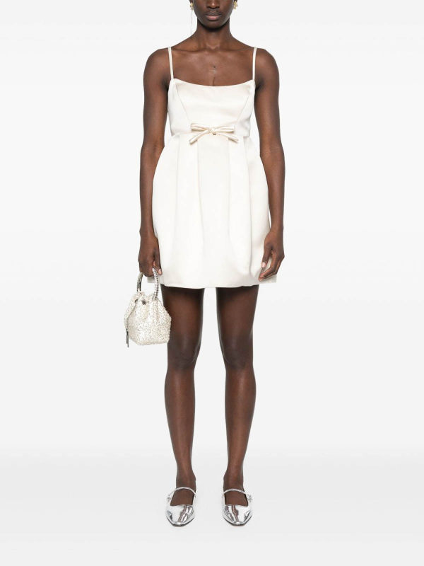 Elisabetta Franchi Robe Courte - Beige
