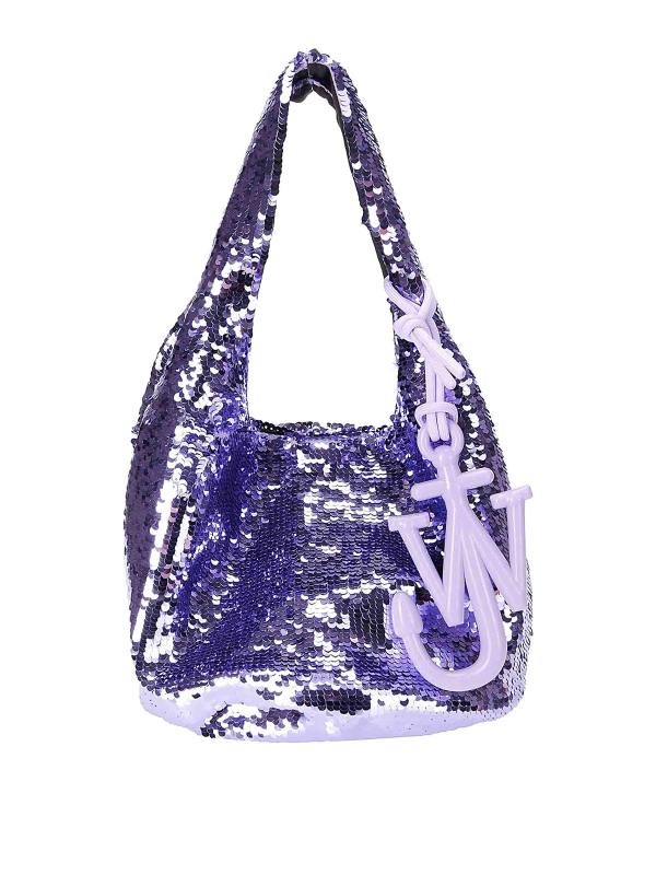 J. W. Anderson Sac Cabas - Violet Clair