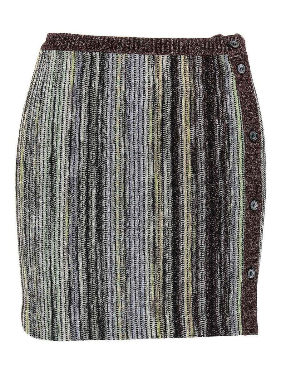Missoni Jupe Midi - Multicolore