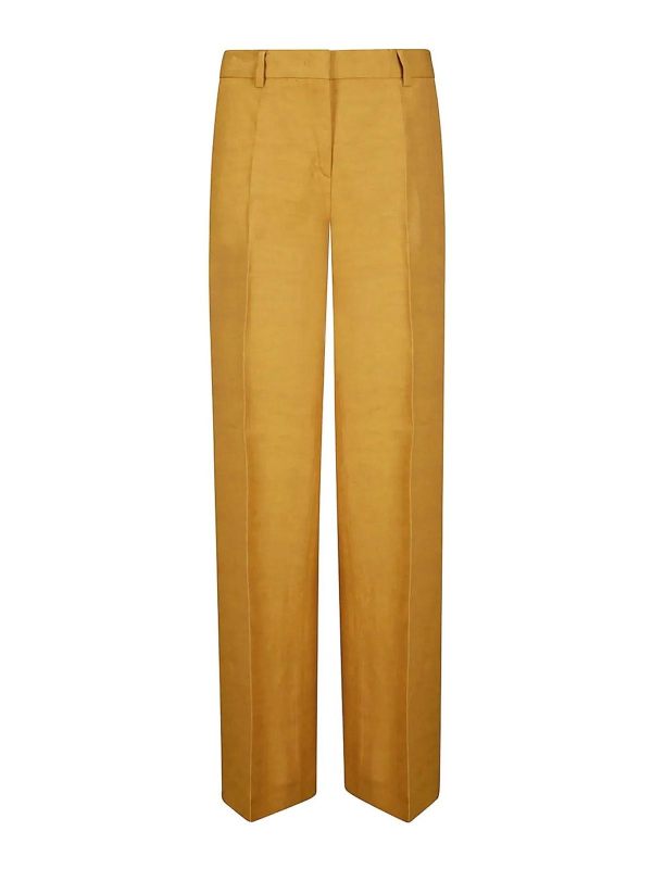 Alberto Biani Pantalons Décontractés - Jaune