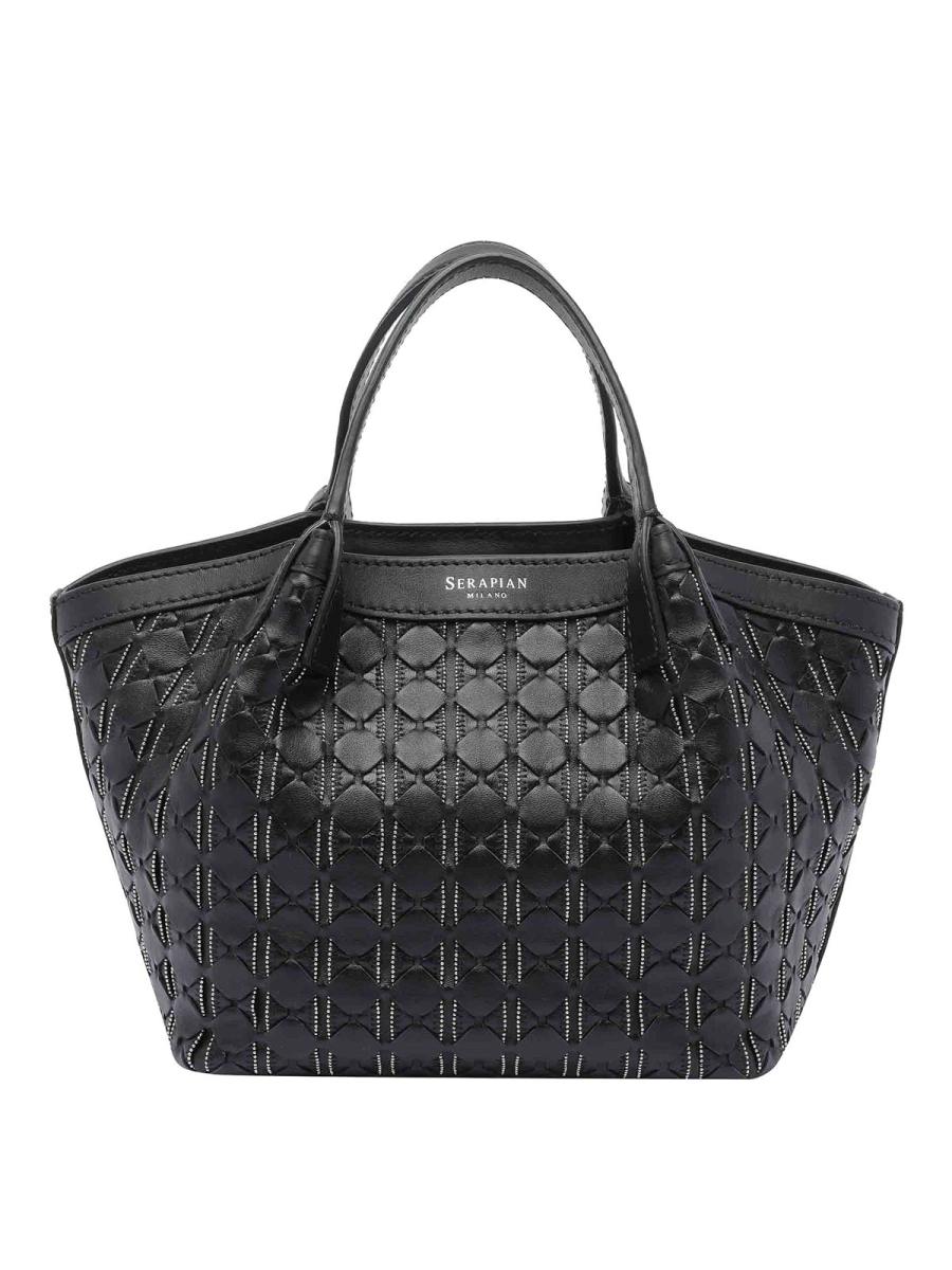 Serapian Sac Cabas - Noir