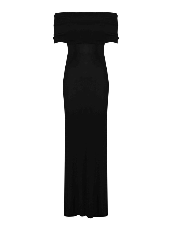 Mvp Wardrobe Maxi Robe - Noir