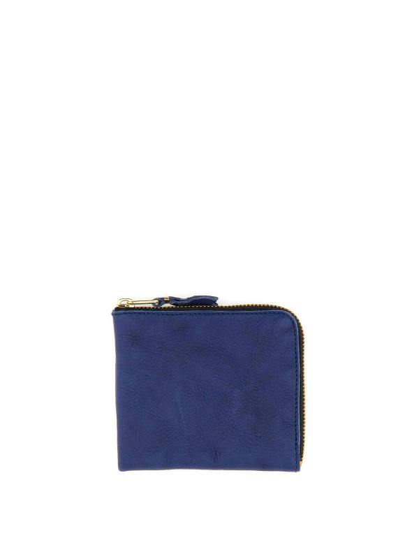 Comme Des Garcons Portefeuilles - Bleu