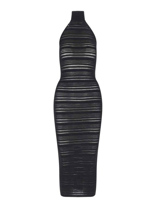 Andreādamo Robe Au Genou - Noir