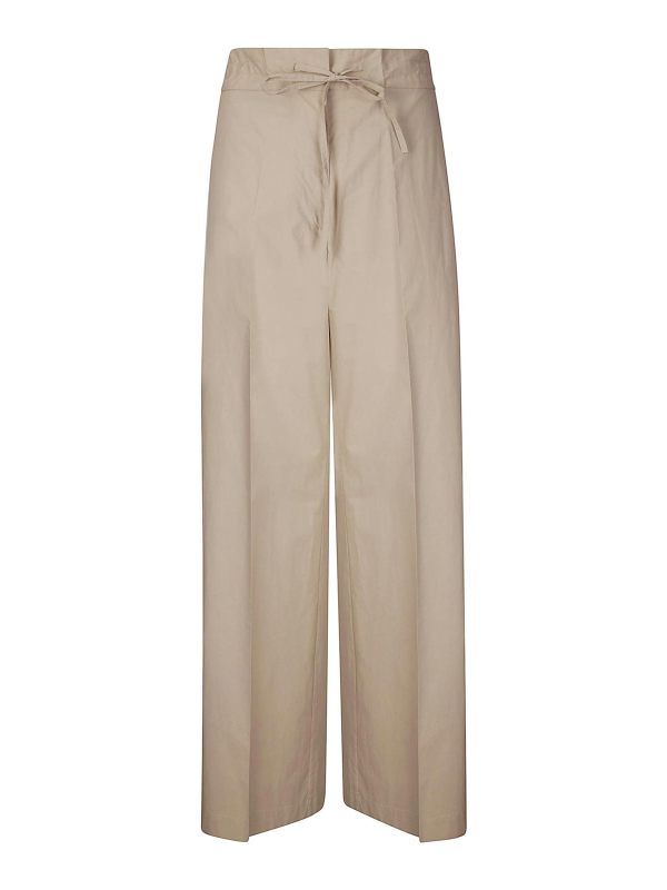 P. A.R. O.S. H. Pantalons Décontractés - Beige