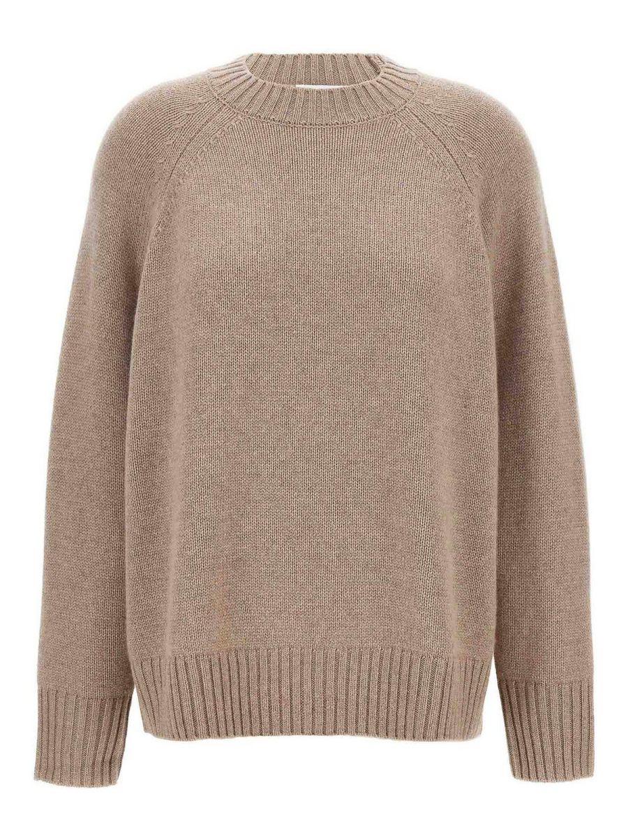 P. A.R. O.S. H. Pull Col Rond - Beige