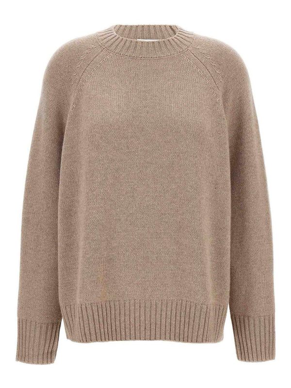 P. A.R. O.S. H. Pull Col Rond - Beige