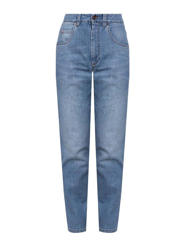 Brunello Cucinelli Jean Bootcut - Bleu