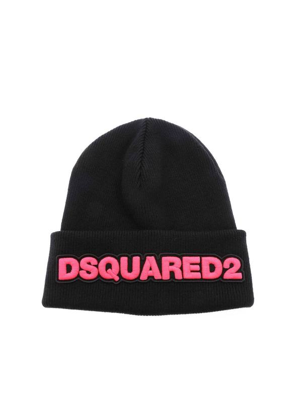 Dsquared2 Bonnet - Noir