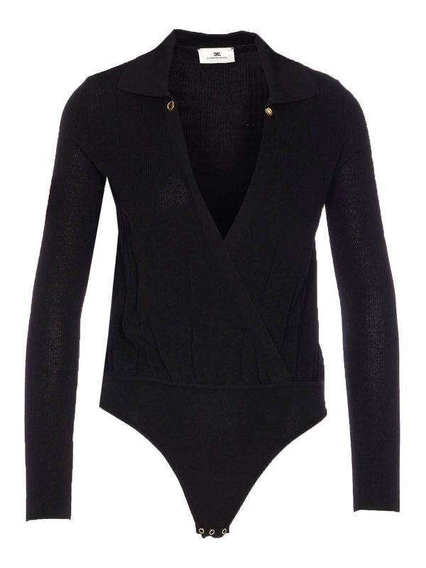 Elisabetta Franchi Top - Noir