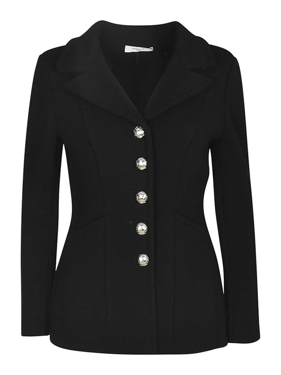 Charlott Veste Casual - Noir