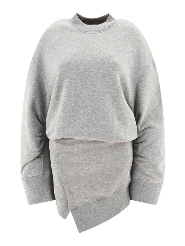 The Attico Robe Courte - Gris