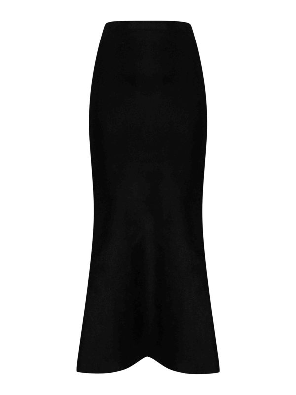 D. Exterior Jupe Midi - Noir