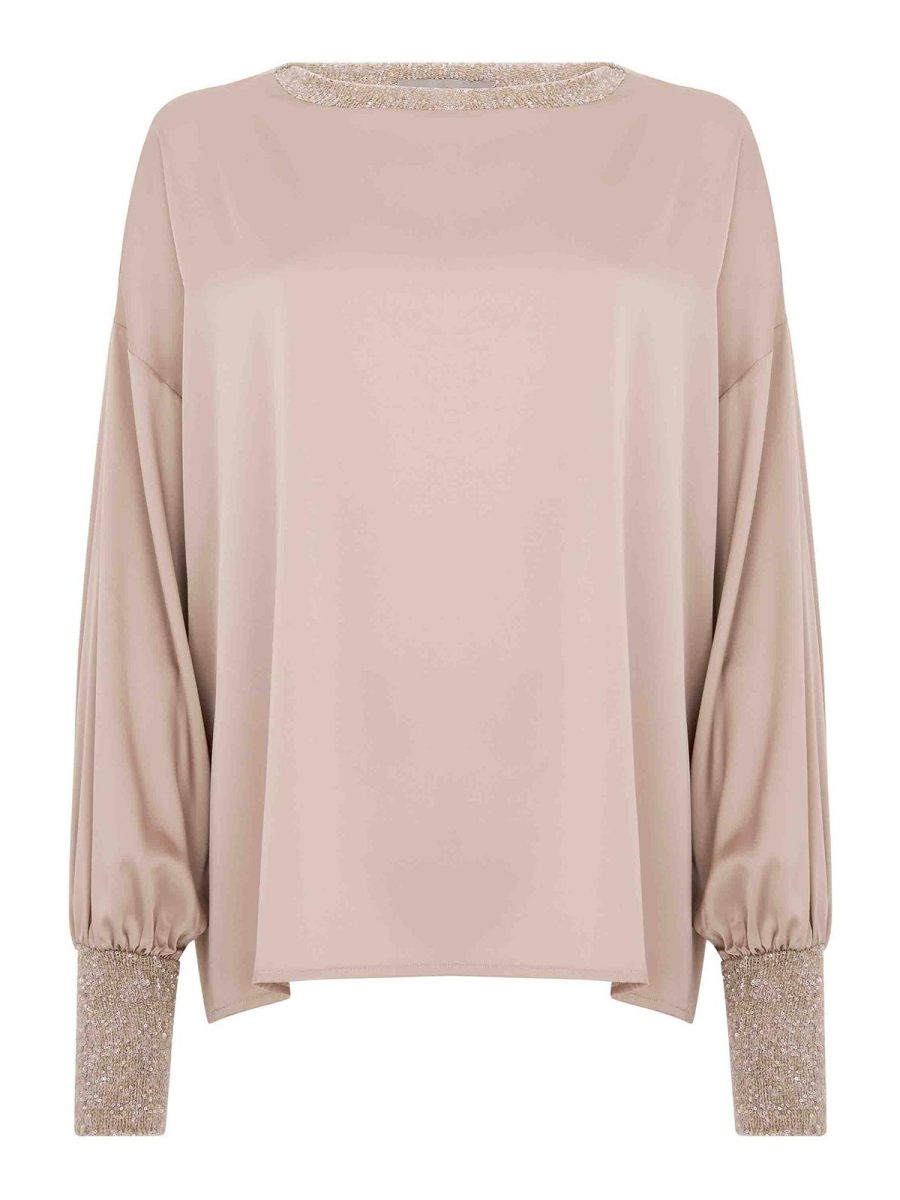 D. Exterior Blouse - Beige