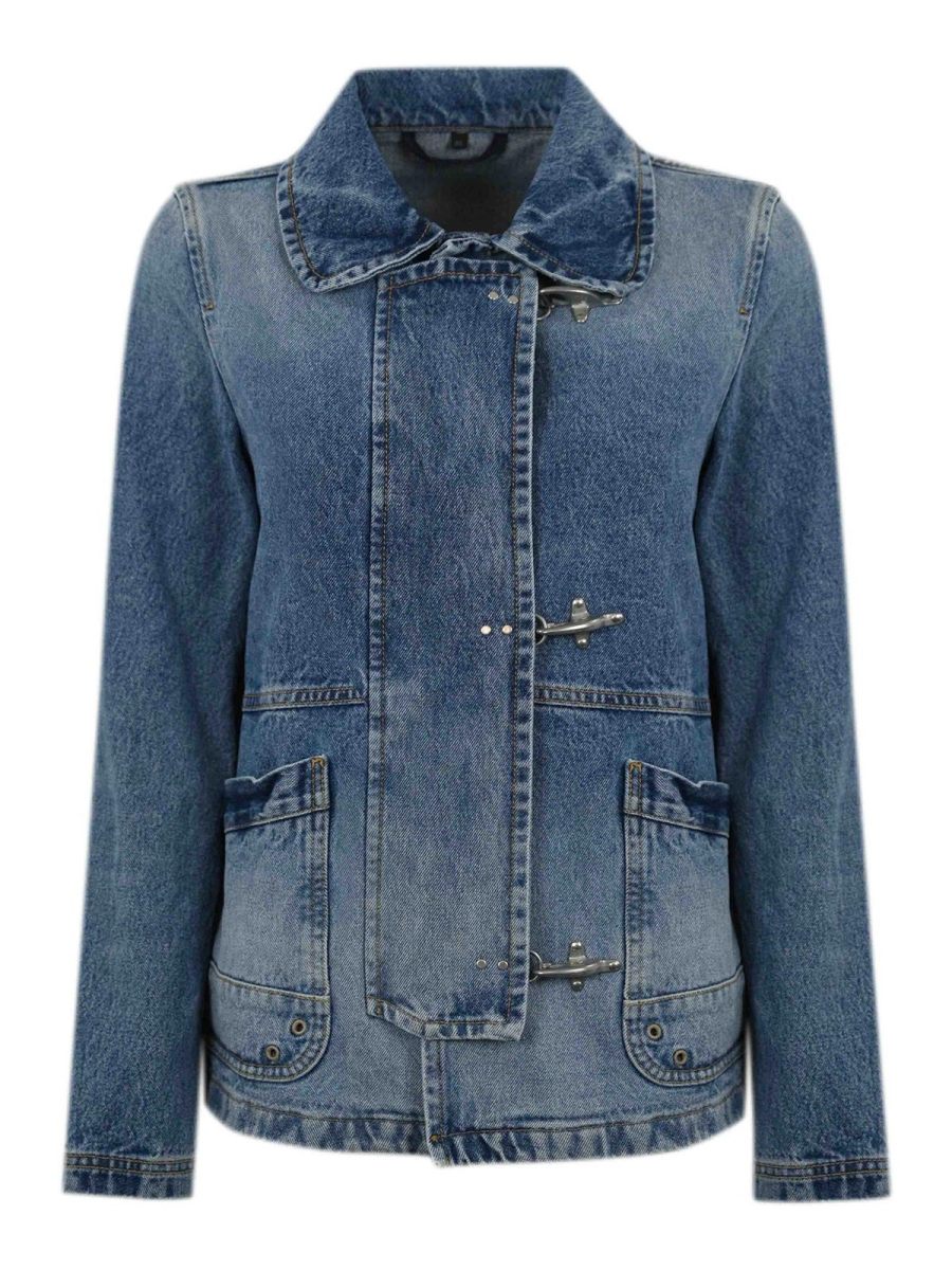 Fay Veste En Jean - Denim