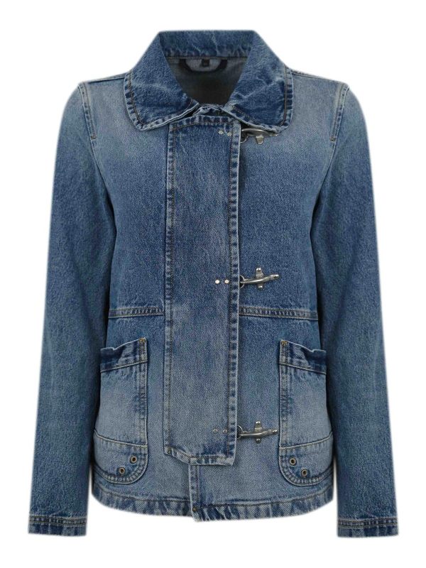 Fay Veste En Jean - Denim