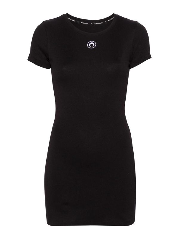 Marine Serre Robe Courte - Noir