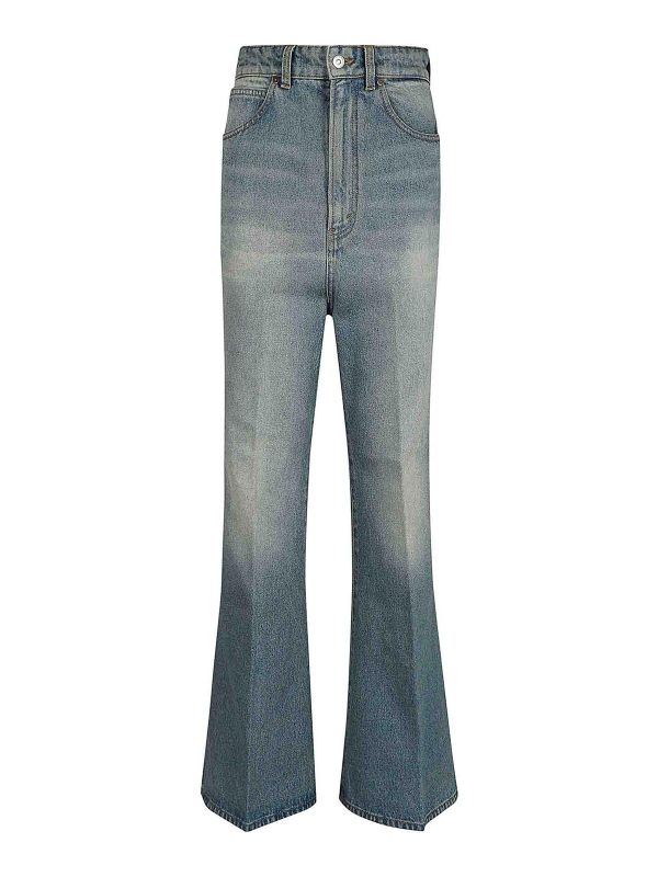 Victoria Beckham Jean Bootcut - Bleu