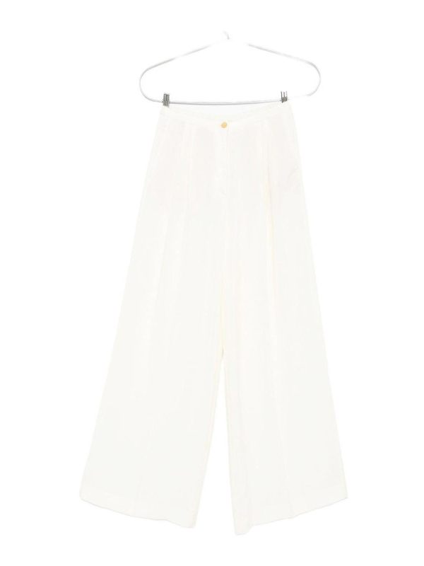 Forte Forte Pantalons Décontractés - Blanc