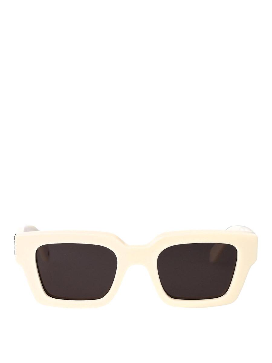 Off-White Lunettes De Soleil - Blanc