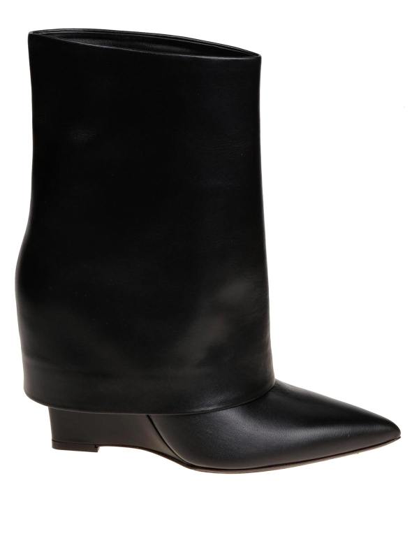 Sergio Levantesi Bottes - Noir