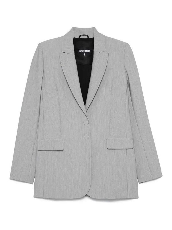 Patrizia Pepe Veste Casual - Gris