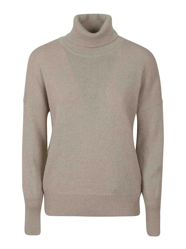 Zanone Pull Col Roulé - Beige