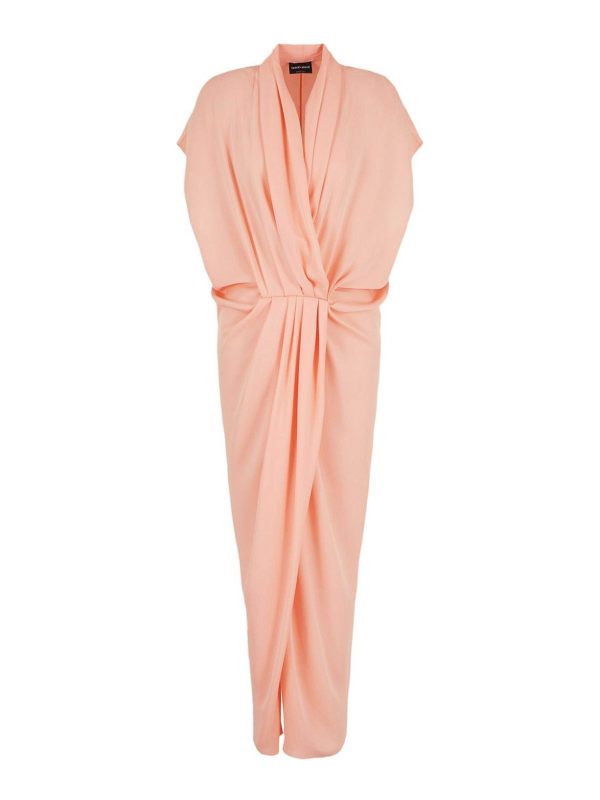 Giorgio Armani Robe Au Genou - Beige