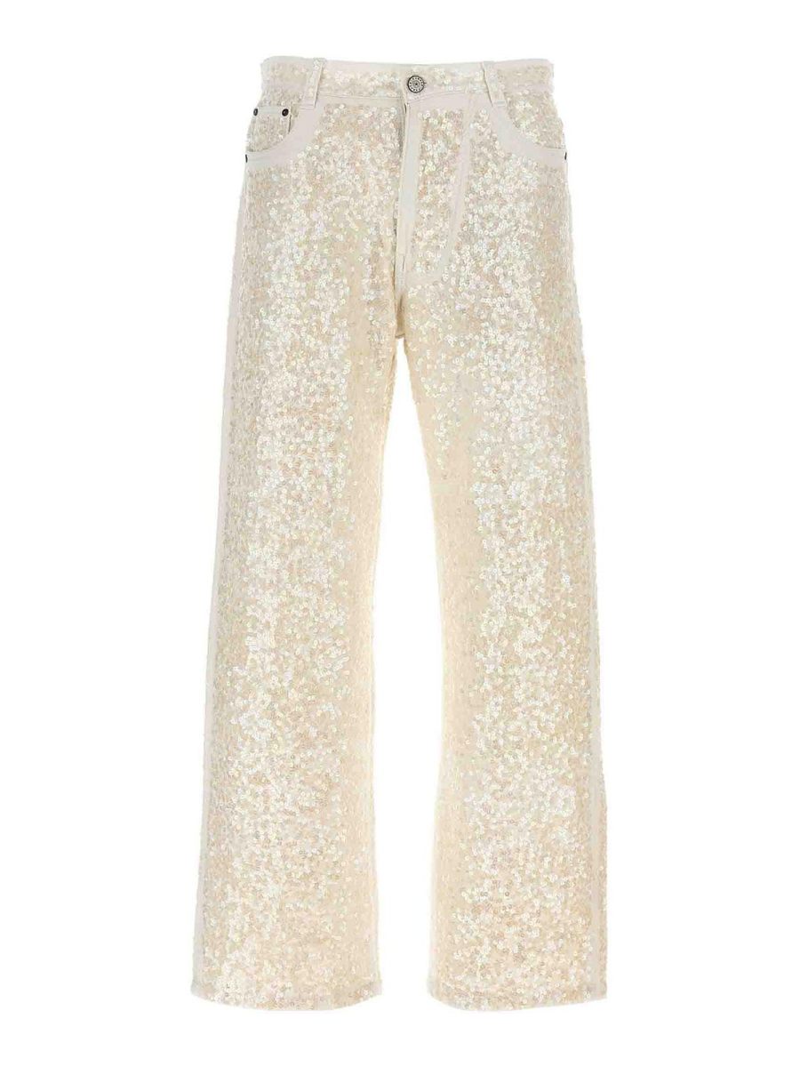 P. A.R. O.S. H. Jean Bootcut - Blanc