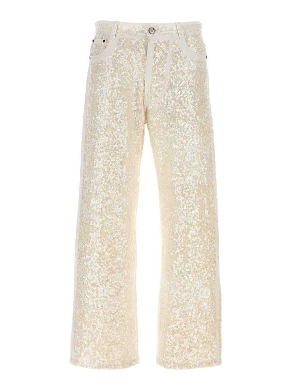 P. A.R. O.S. H. Jean Bootcut - Blanc