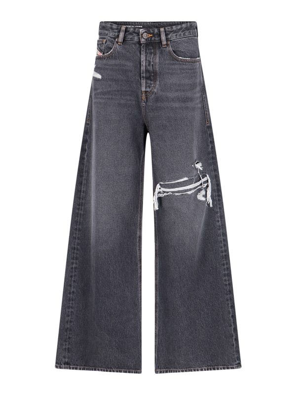 Diesel Jean Droit - Noir