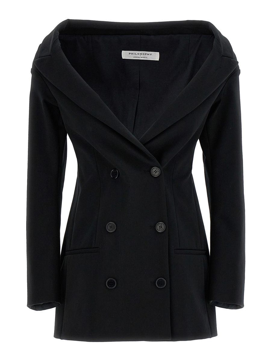 Philosophy di Lorenzo Serafini Blazer - Noir