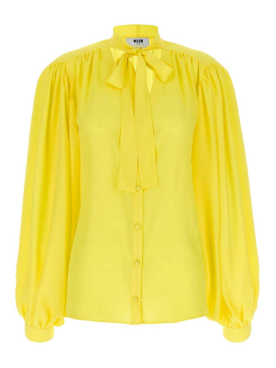 M. S.G. M. Chemise - Jaune